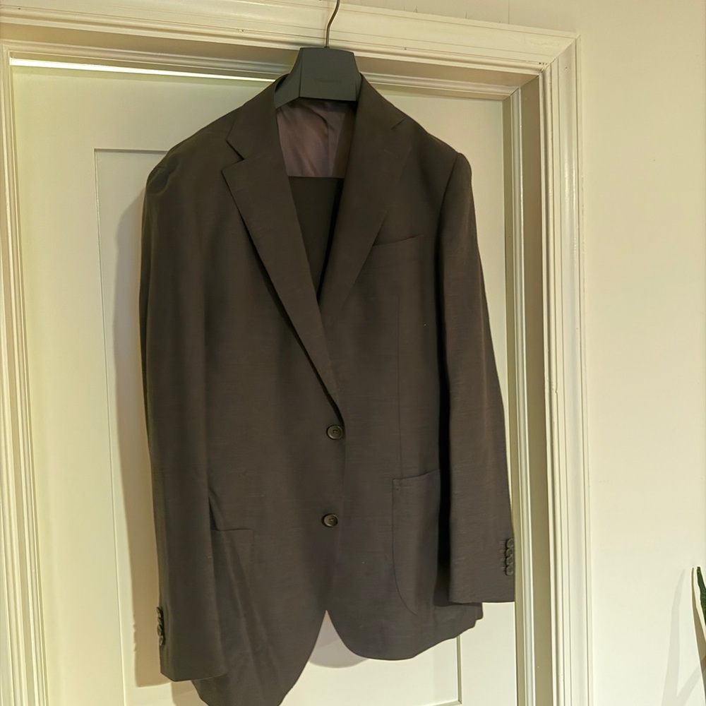 Suitsupply Dark Brown Havana Suit
